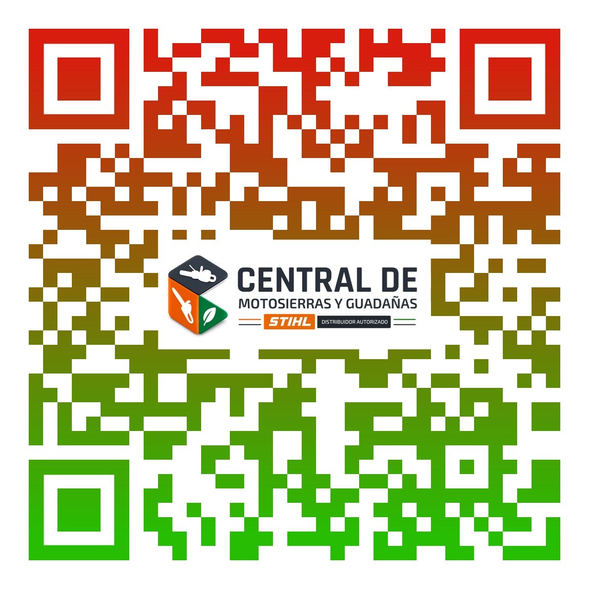 Código QR Tarjeta Digital Central Motosierras